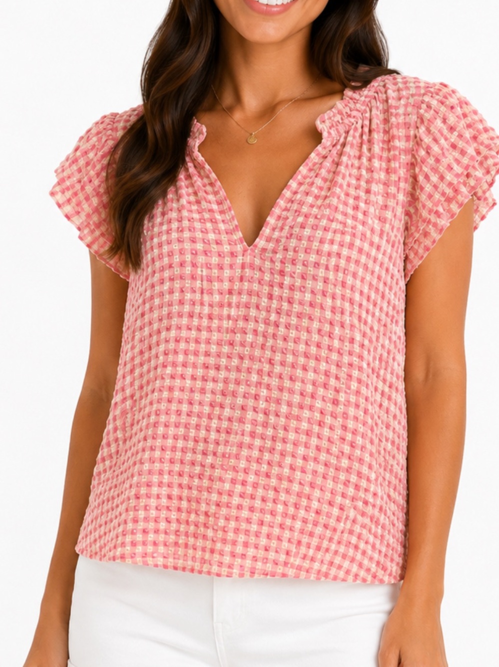 Umgee  Pink and Yellow Top
